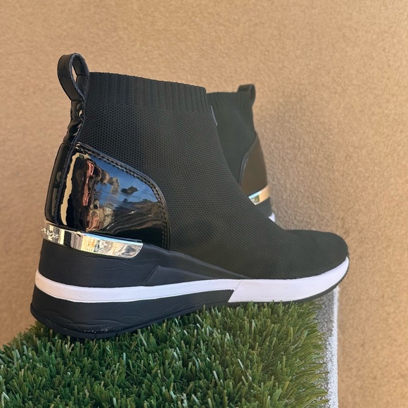 Michael Kors Skyler Wedge Sneakers - Picture 2 of 7